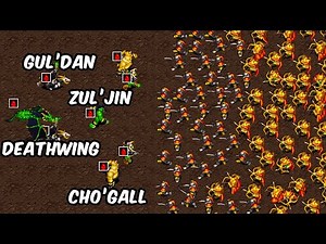 Horde Heroes VS Alliance Army - Warcraft 2 FIGHT CLUB