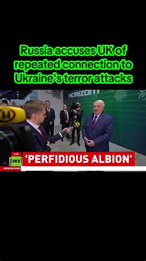 Belarusian President Accuses UK Amid Ukraine-Russia Conflict