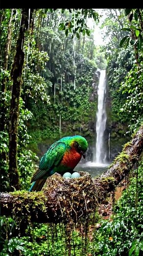 The Secret World of Amazon Rainforest Birds 🌿#usa