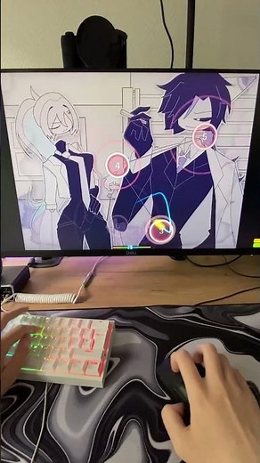 Shoulder Boulders in osu! (POV)