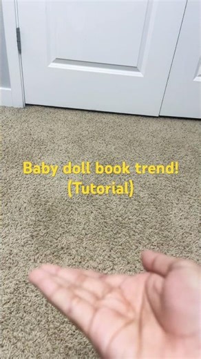 How to do the baby doll book trend.#babydoll#books#wimpykid#tutorial