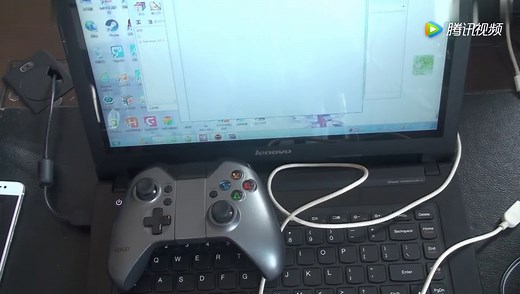 ipega epega游戏手柄用数据线和蓝牙连接电脑操作视频教程