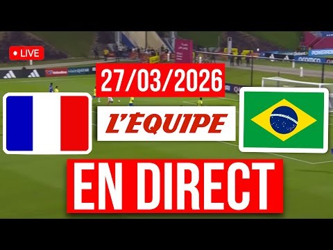 🔴L'EQUIPE TV LIVE FREE🔴 || FRANCE VS BRAZIL LIVE (How to Watch)