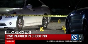 Police investigate double shooting outside strip club