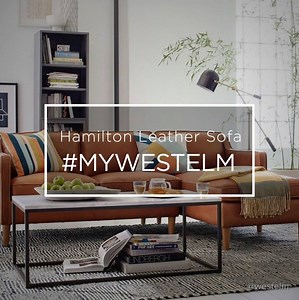 9.7K views · 141 reactions | The Hamilton Leather Sofa: Lookin' good...