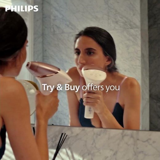 Philips Lumea Try & Buy. Start Flexible