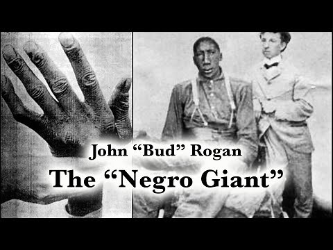 John Rogan, The "Negro Giant" | The Tallest African American Man in History