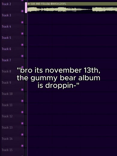 Gummy Bear Album Release on November 13