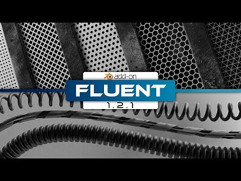 Fluent 1.2.1 - simple, fast, and powerful grid and wire creation in Blender