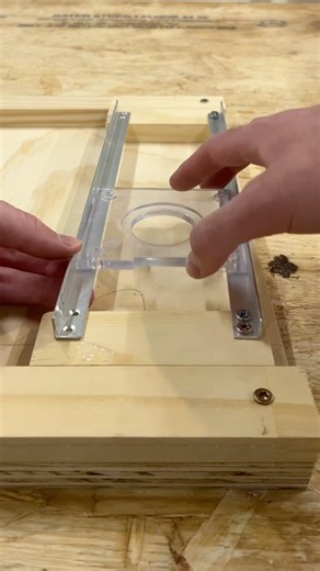 quick and simple router sled I built #woodworking #diy