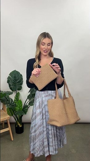 Sol and Selene - Sky's The Limit - Large Woven Neoprene Tote