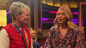 80K views · 1.7K reactions | “I” in Live: Want to be inspired? Meet Lindsay Warren from Birmingham, Alabama. She ran the TCS New York City Marathon yesterday at the age of 70! Lindsay completed her first marathon at 60 years old... and has done 11 marathons total! Lindsay started running for her health, to show her granddaughters that they can do anything, and to show that age is just a number. Go Lindsay!  | Live with Kelly and Mark | Facebook