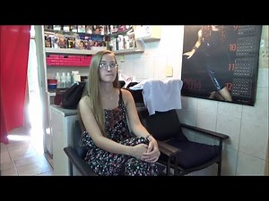 6196 Marianne XXL hair ear and face shampooing and treatment by barber TRAILER