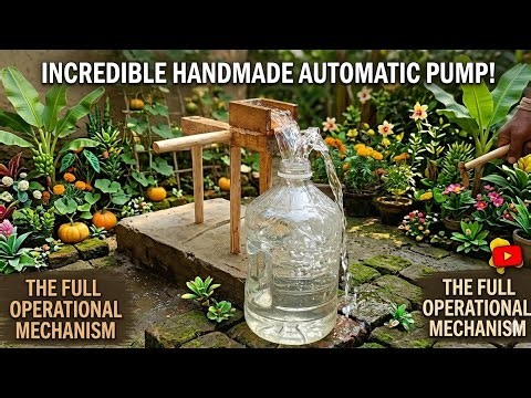 Amazing DIY Automatic Pump Project! 💧