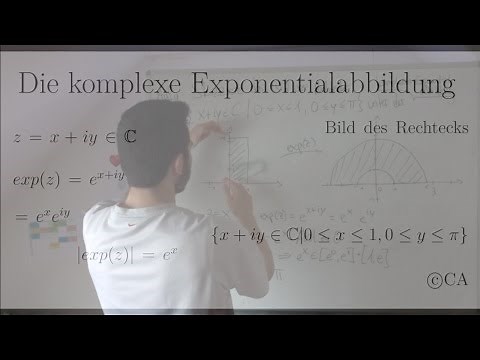 Bild komplexe Exponentialabbildung (Funktionentheorie, komplexe Analysis)