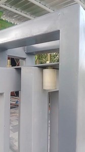 install double sliding gate nylon wheels | Mas Nung