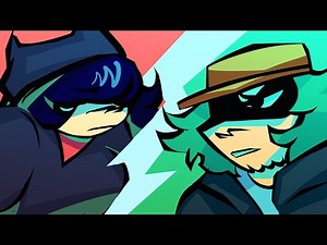 annie and garcello battle!! || fnf animation