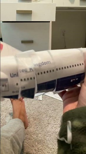 British Airways paper craft 747 ￼￼ part two !