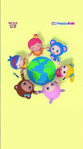 Celebrate Earth Hour with Mother Goose Club! 🌎Sing "Earth is our home!" on Happykids!