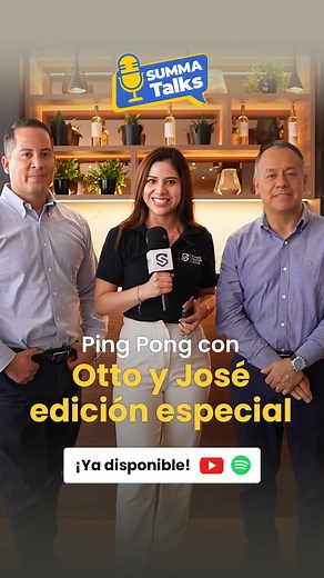 🎤🏓 PING PONG EDICIÓN ESPECIAL JUNTO A OTTO VIDAL Y JOSÉ ANTONIO ALVAREZ 🏓🎤 ¿Respuestas rápidas? 🔥 En este episodio de nuestro Ping Pong enfrentamos a OTTO y JOSÉ con preguntas y respuestas aún más impactantes. 🚀 ¿Estás listo? ¡Dale play y descubre más! 🎧👇 #Podcast #PingPongDePreguntas #SummaPodcast #HablemosDeTecnología | Summa Center Latam