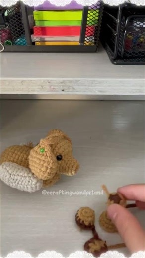 Playing Yarn Chicken ! #crochet #relatable #cute #yarn #short #funny