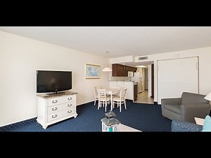 ROOM TOUR - Deluxe Suite at the Bay Watch Resort & Conference Center, North Myrtle Beach, SC