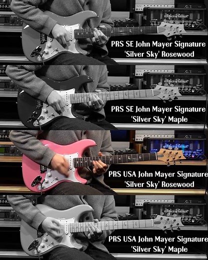PRS John Mayer Signature 'Silver Sky' Comparison Sound Demo #guitar #musicforce #뮤직포스