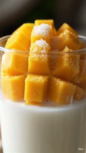 2 Minute Mango Shake Recipe #short #food #ytshorts #trending #mango