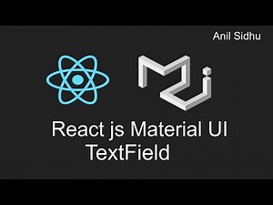 Reactjs material ui tutorial #10 Text field