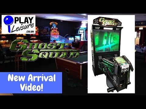 It's time for Action... Sega's Ghost Squad Arcade Machine Shooter!