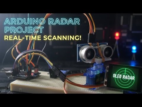 Arduino Nano Radar Using Ultrasonic Sensor | Real-Time Object Detection #arduinonano#project