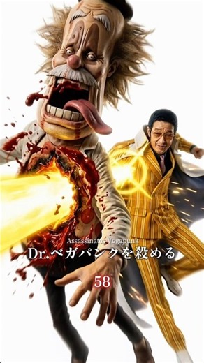 黄猿(ボルサリーノ)の人生 #anime #onepiece #ワンピース #ai