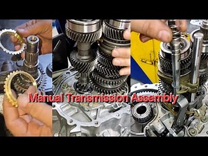 Transmission Gearbox Assembly #mechanic #repair #transmission #gearbox #autoparts #diy #automotive