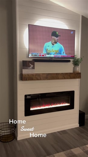 DIY Electric Fireplace Installation for a Charming Farmhouse Look