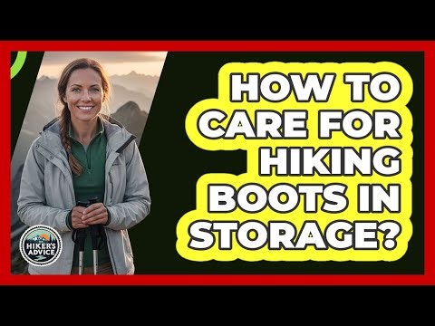 How to Care for Hiking Boots in Storage?