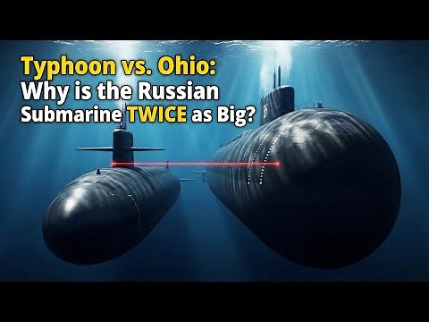 Typhoon vs. Ohio: Why is the Russian Submarine TWICE as Big?