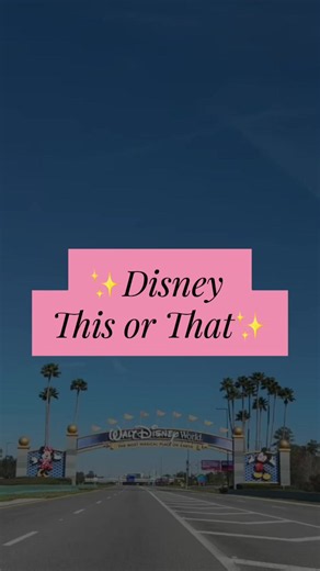 If Disney is your personality trait, this one's for you. 🏰✨ Drop your answers in the comments—I can't wait to see everyone's picks! #disneytok #disneytravelagents #disneytravelplanner #disneyparks #disneyadult