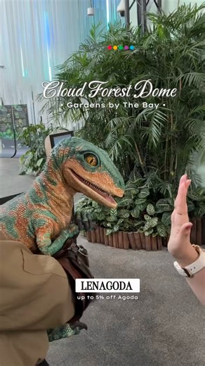 Jurassic World at Cloud Forest Dome 🇸🇬 | Mommy Helena