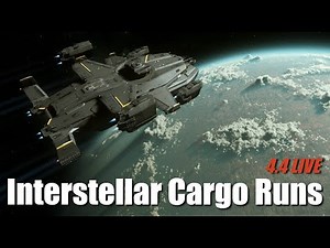 Interstellar Cargo Contracts from Stanton to Pyro - Anvil Asgard Gameplay in 4K (Star Citizen)