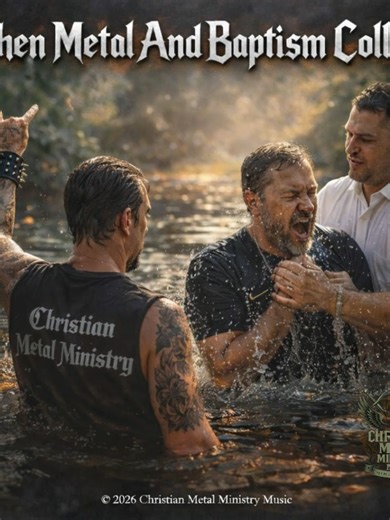 When Metal And Baptism Collide............... Publisher: The Christian Metal Ministry™ Copyright: © 2025 Christian Metal Ministry Music #TheChristianMetalMinistry #ThunderFromTheThrone #ChristianMetalMinistryMusic #christianmetal #faithandmetal #metalforchrist #metalministry #faiththroughmusic #christianrock #metalworship #christianartists #christianmusicmovement #MetalBelievers #christianheavy #metalwithpurpose #faithloud #christianmetalband #christianmetalheads #metalpreachers #faithoverfear #