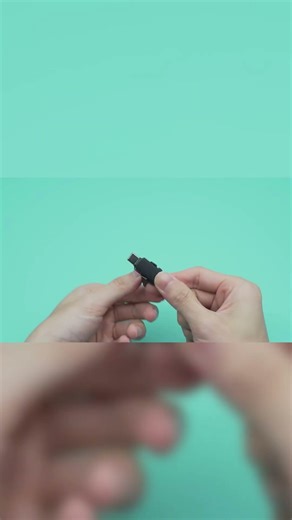 Pocket Power: Keychain Charging Cable! 🔌 #Shorts