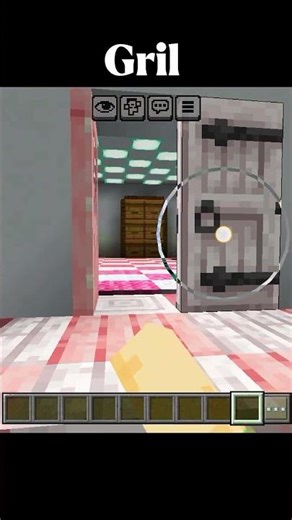 #minecraft gril vs boys hous🤣🤣