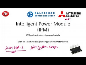 079: IPM SLIMDIP-S system circuit design with controller MCU