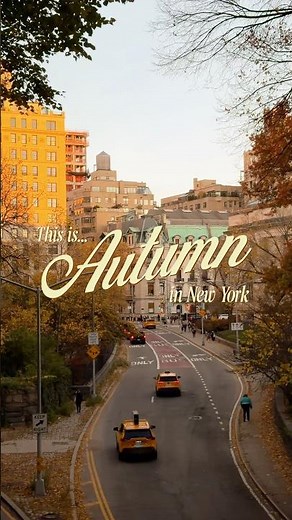 AUTUMN in NEW YORK came EARLY!?! 🤩