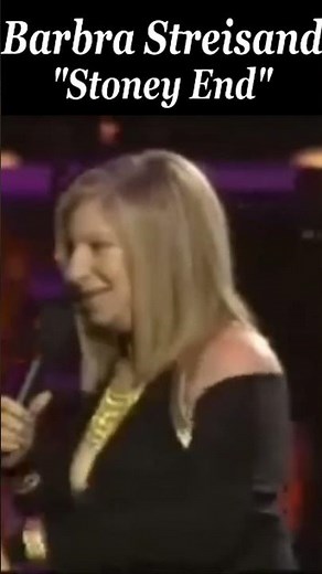 Barbra Streisand Live: Stoney End #shorts