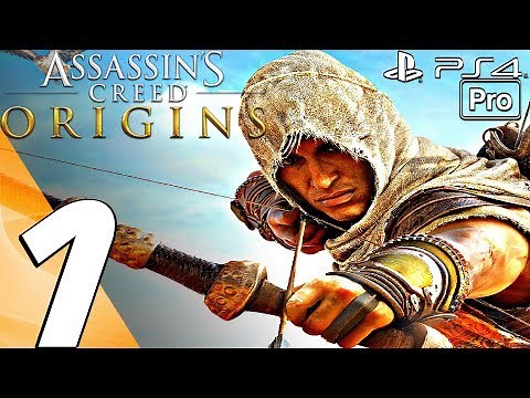 Assassin's Creed Origins - Gameplay Walkthrough Part 1 - Prologue (Full Game) PS4 PRO