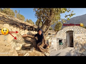 The cave lady's incredible trick in protecting the miraculous spring amazed everyone😲.