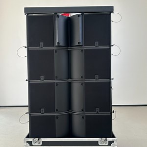 [Hot Item] Domc Ka212 Dual 12-Inch Passive Line Array Speaker 750W 110dB High-Sensitivity for Theater and Concert