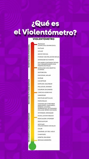 El Violentómetro te ayuda a detectar la violencia a tiempo. Aquí te explicamos cómo funciona y por qué es importante. 💜🚨 Si necesitas ayuda, marca el 9-1-1. | Gobierno de Baja California