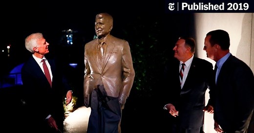 President Reagan Returns to Berlin, This Time in Bronze